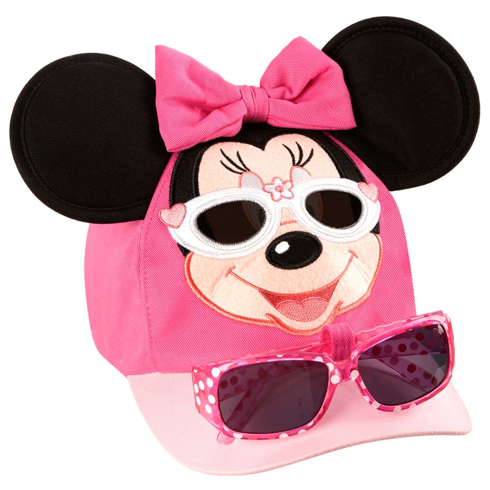 Sunglasses Minnie Mouse Baseball Cap for Toddlers