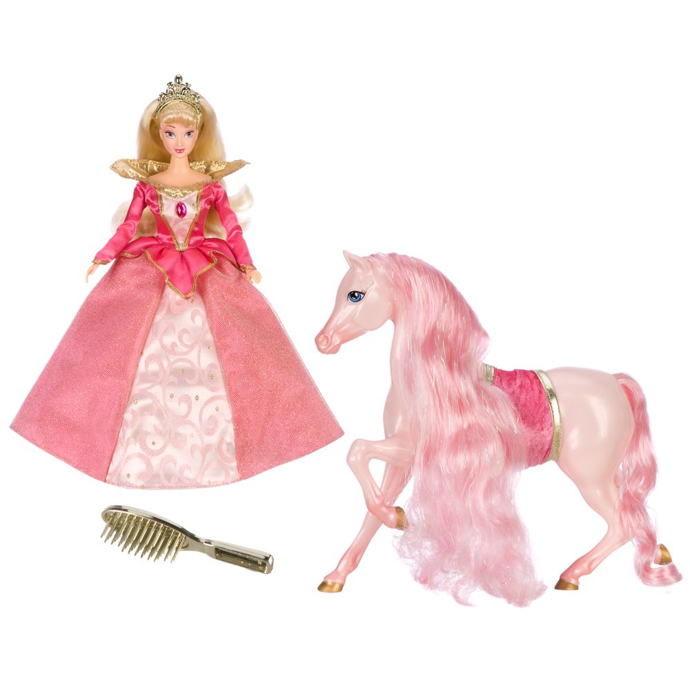 Disney Parks Collection Sleeping Beauty Doll with Horse