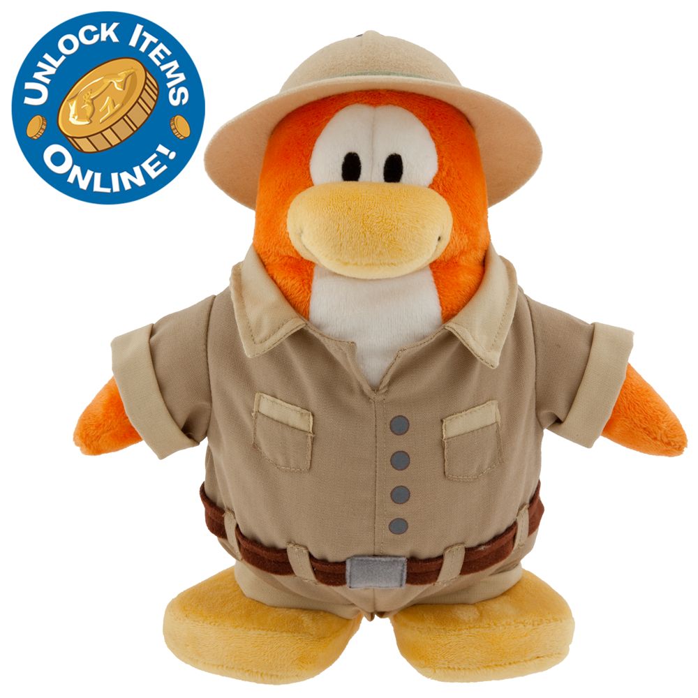 Club Penguin 9'' Limited Edition Penguin Plush - Explorer