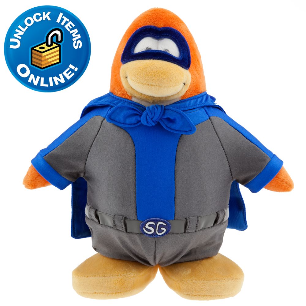 Club Penguin 9'' Limited Edition Penguin Plush - Shadow Guy
