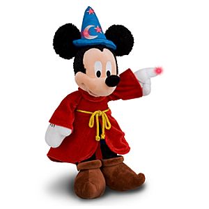 Light-Up Sorcerer Mickey Mouse Plush Toy -- 15