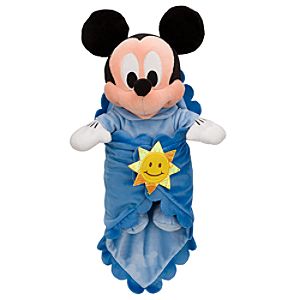 Disneys Babies Mickey Mouse Plush Doll and Personalized Blanket
