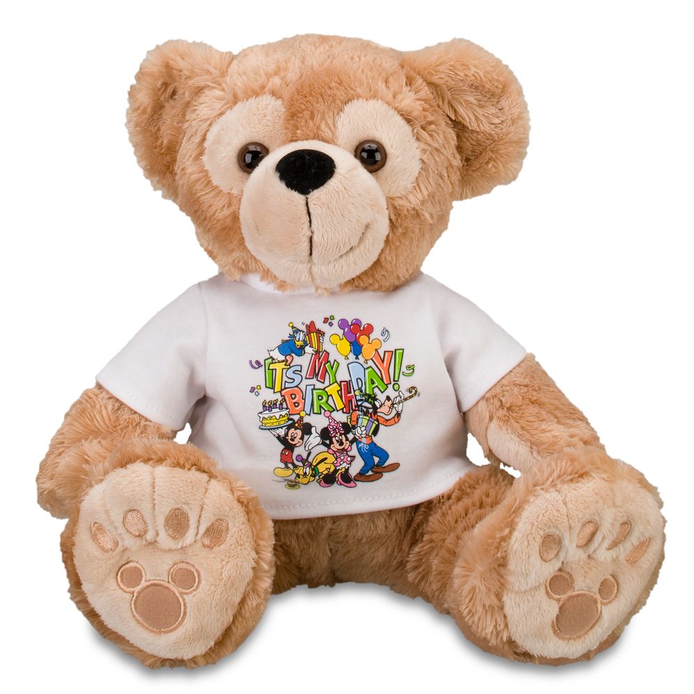 Birthday Disney Bear Plush Toy -- 12''