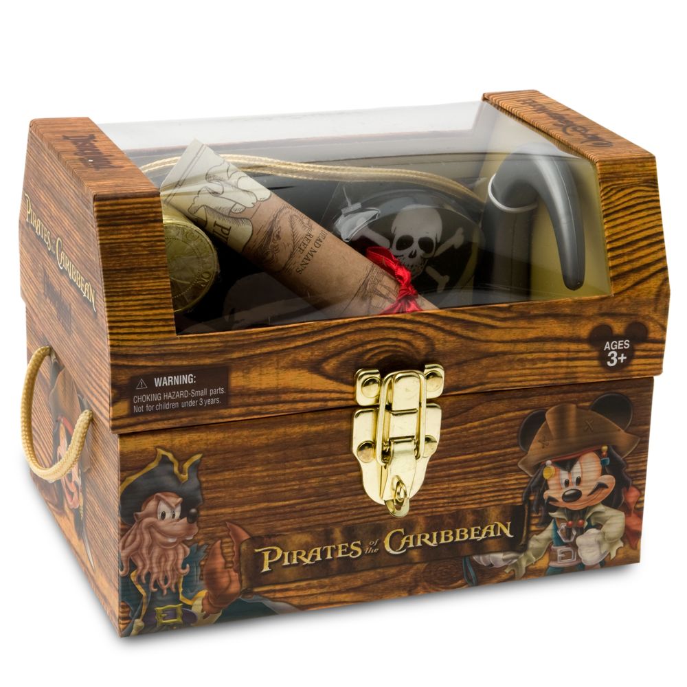 Cap'n Mickey Mouse Pirates of the Caribbean&reg; Treasure Chest Play Set