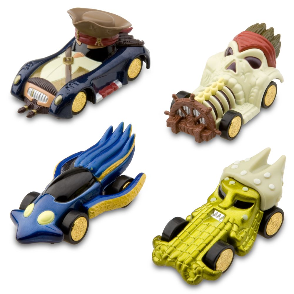 Disney Racers Pirates of the Caribbean Die Cast Car Set -- 4-Pc.
