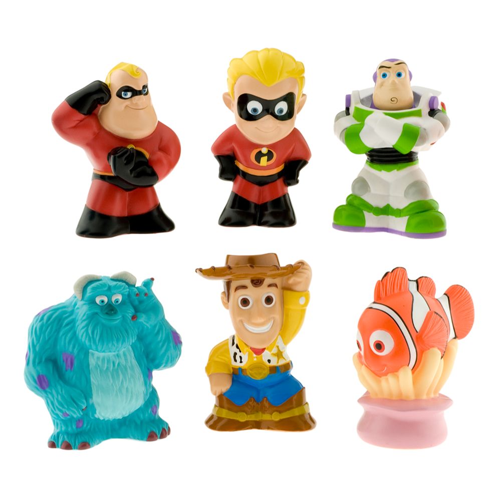 Pixar Pals Squeeze Toy Set - 6-Pc.