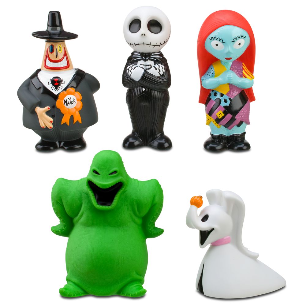Tim Burton's The Nightmare Before Christmas Bath Toy Set -- 5-Pc.