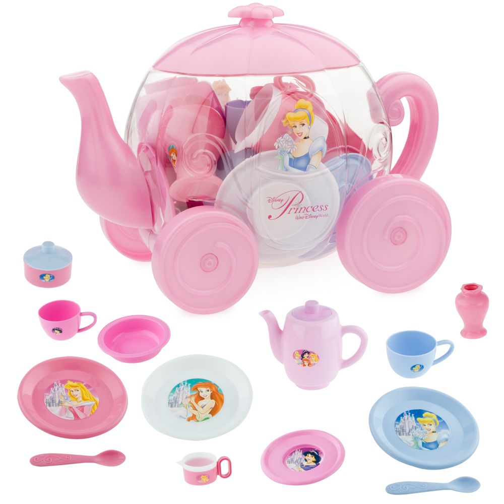 Disney Princess Carriage Deluxe Tea Set