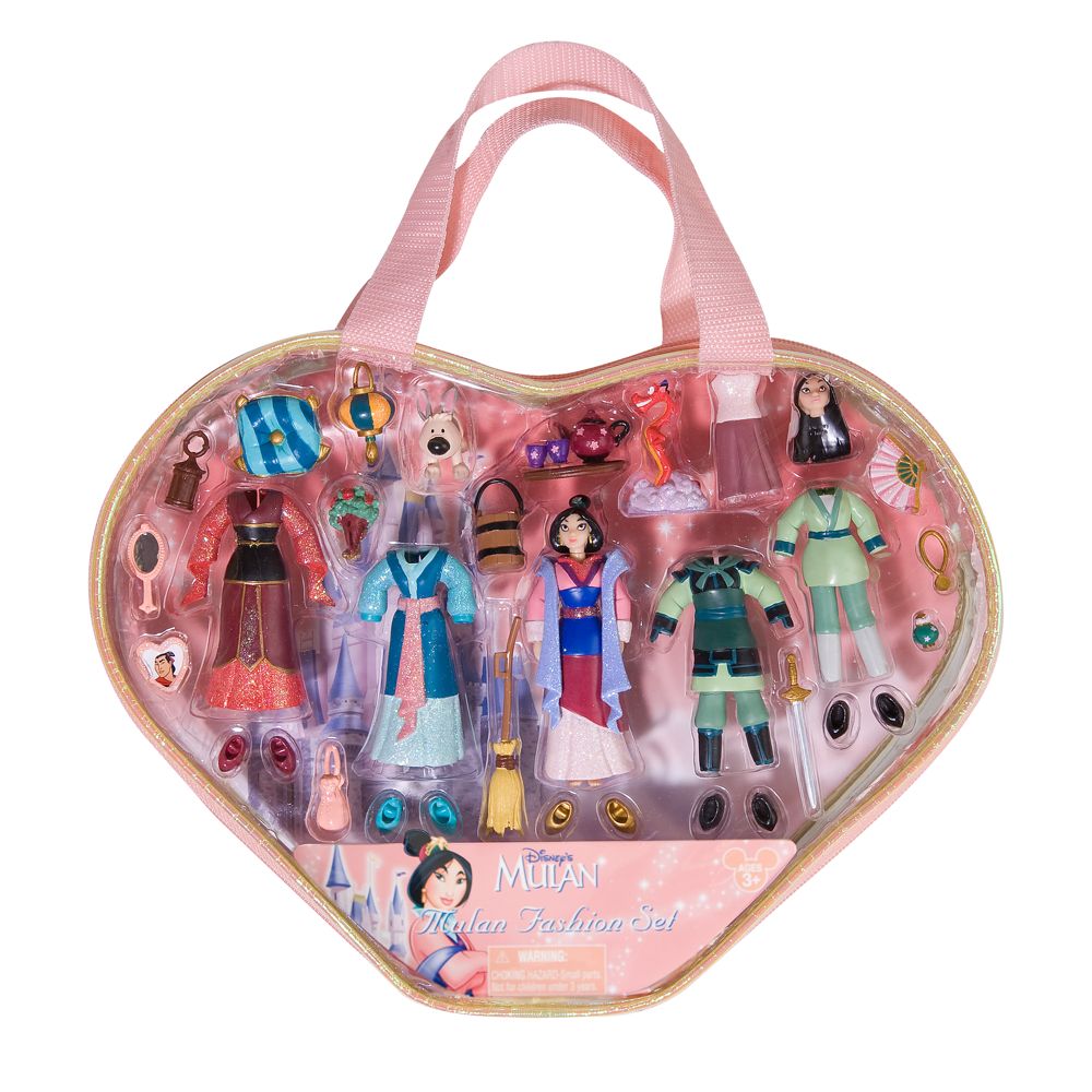 Mulan Figurine Fashion Play Set