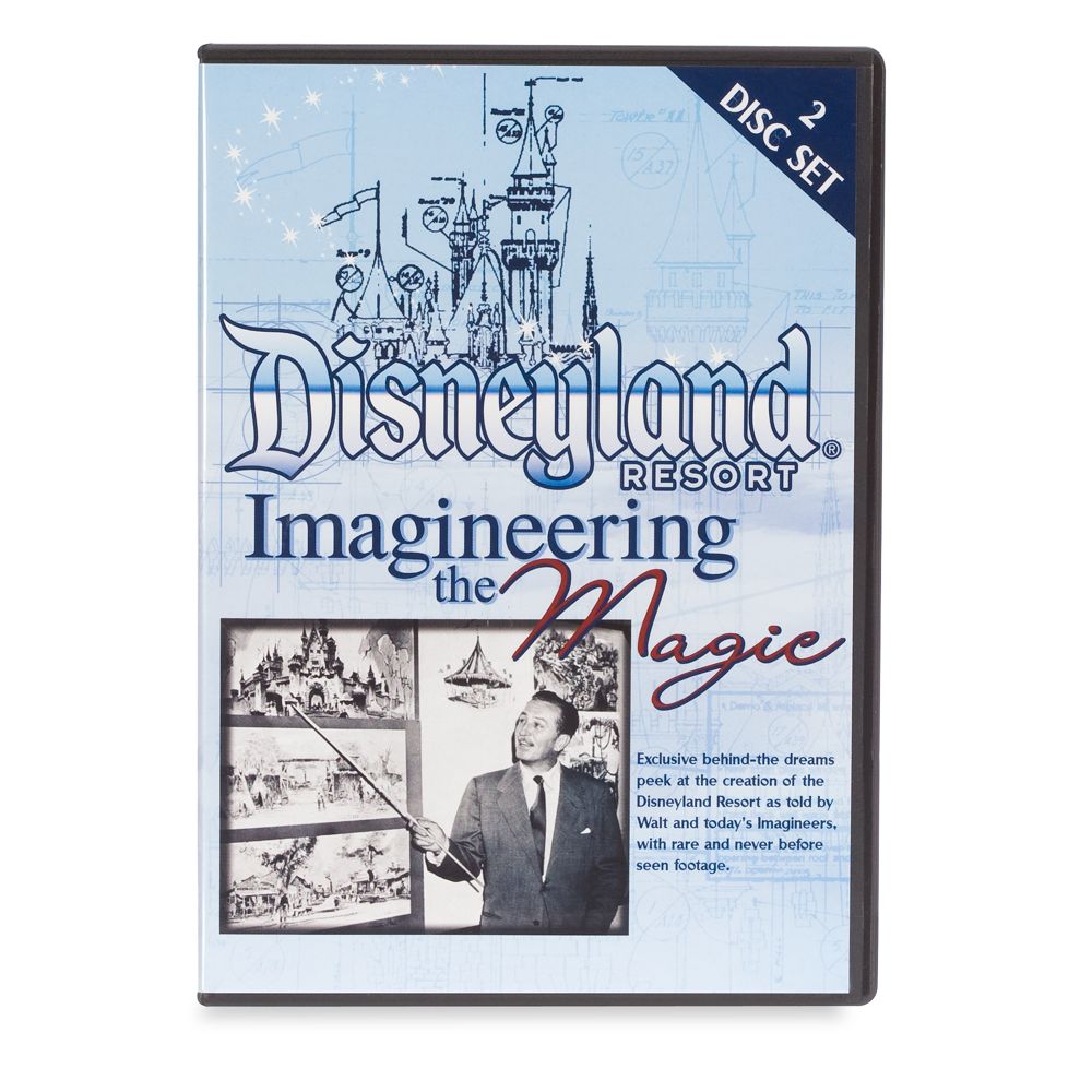 Disneyland Resort Imagineering the Magic 2-Disc DVD Set