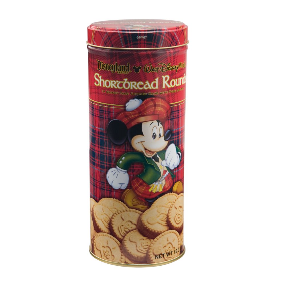 Mickey Mouse Shortbread Rounds Canister