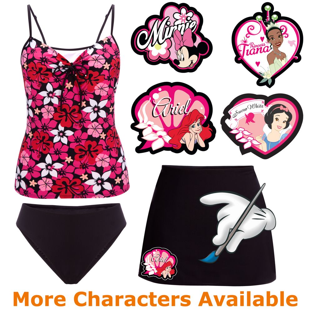 Create-Your-Own Tankini Swimsuit for Women -- 3-Pc.