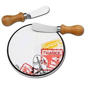 Mickey Mouse Cheese Serving Set -- 3-Pc.