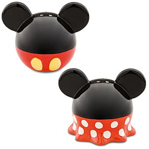 Best of Mickey and Minnie Mouse Salt and Pepper Shaker Set