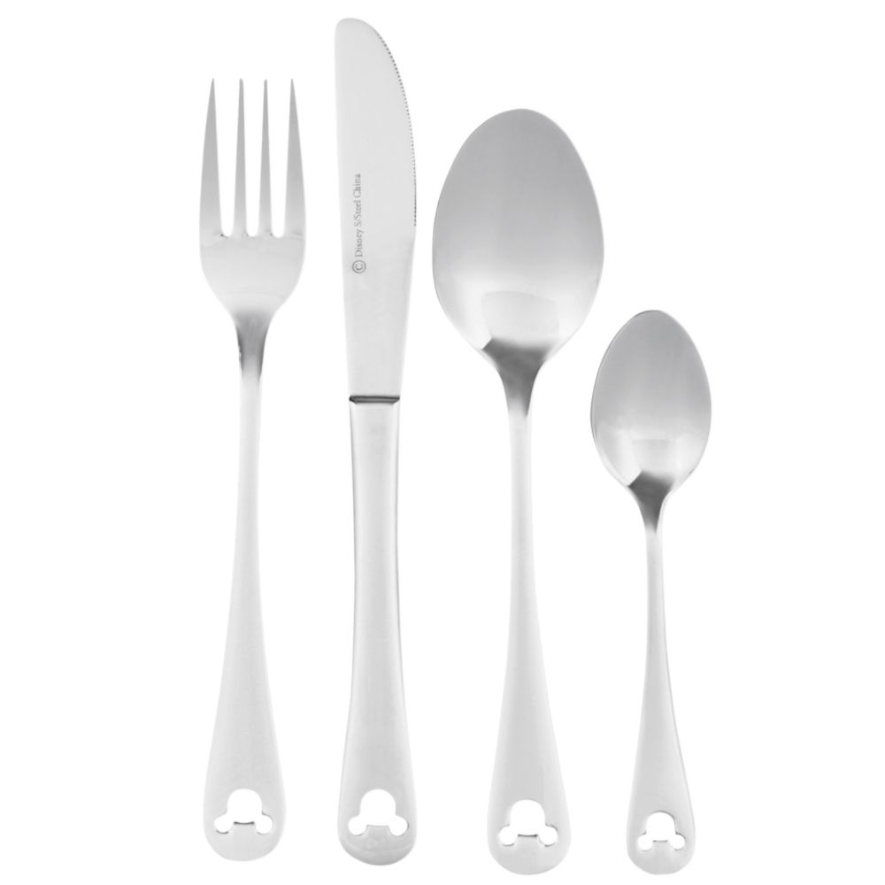 Mickey Mouse Flatware Set -- 24-Pc.