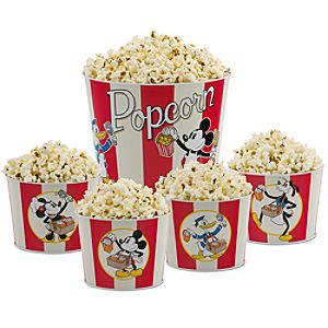 Mickey Mouse and Friends Popcorn Bucket Set -- 5-Pc.