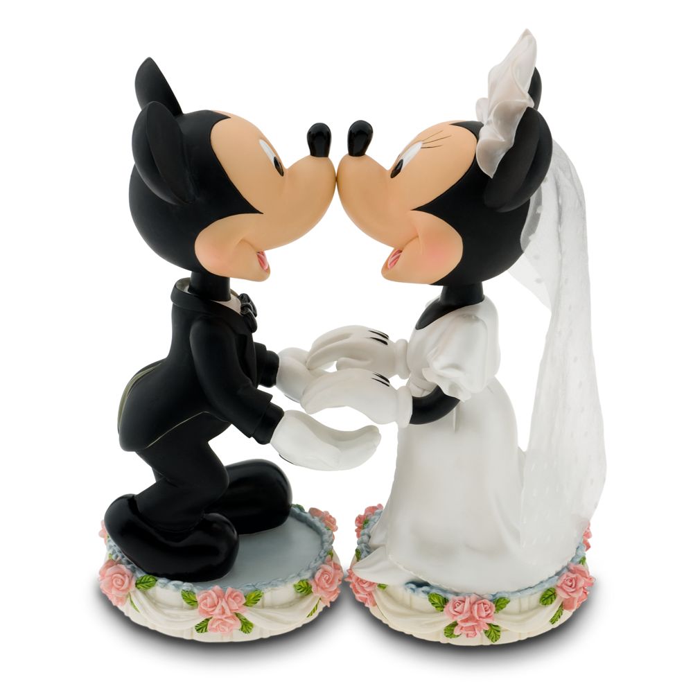 Minnie and Mickey Mouse Bobbleheads - 2-Pc. Wedding Set