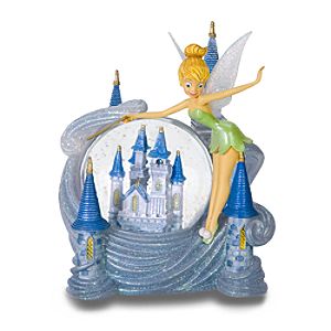 Tinker Bell at Cinderella Castle Snowglobe