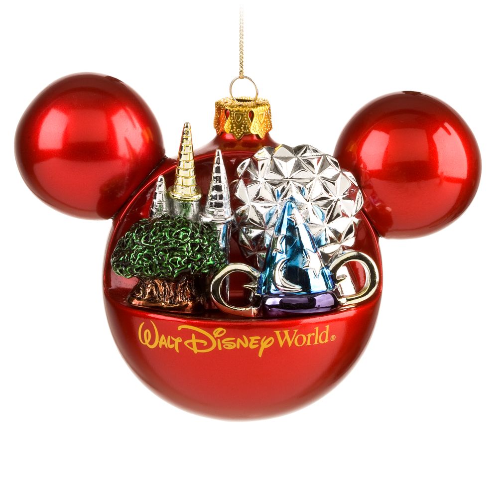 Four Parks, One World Walt Disney World Resort Mickey Mouse Ornament