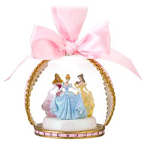 Glass Ball Disney Princess Ornament