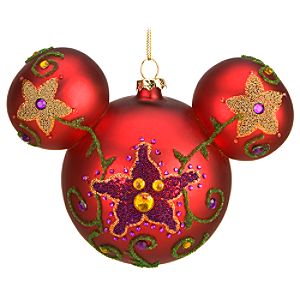 Beaded Mickey Mouse Ornament -- 6