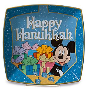 Mickey Mouse Hanukkah Plate