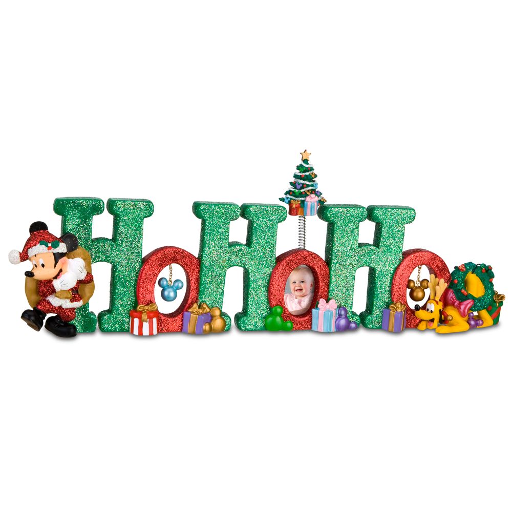 Ho Ho Ho Mickey Mouse Table Top Sign