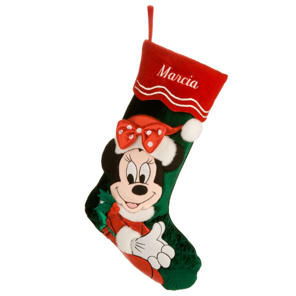Minnie Mouse Stocking - Personalizable