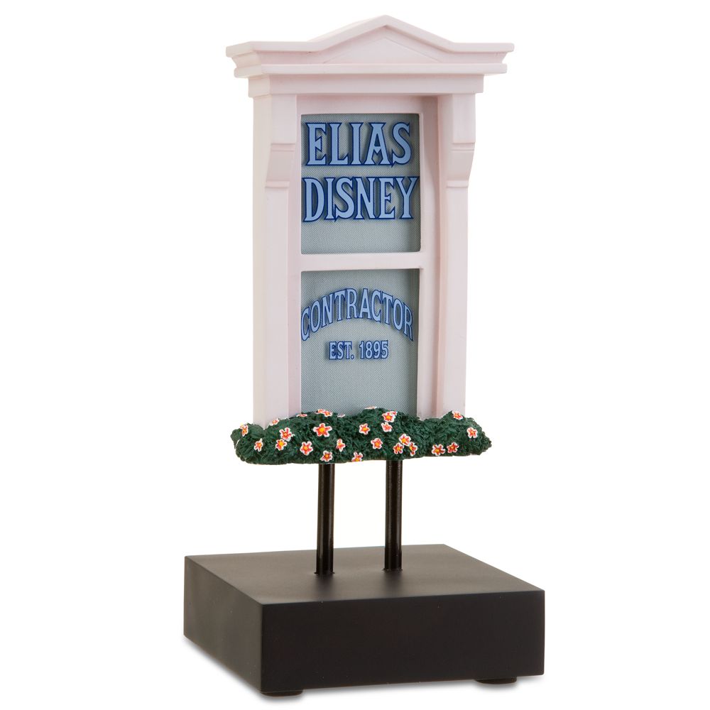 Limited-Edition Walt Disney World&reg; Resort Main Steeet U.S.A. Window Replica -- Elias Disney