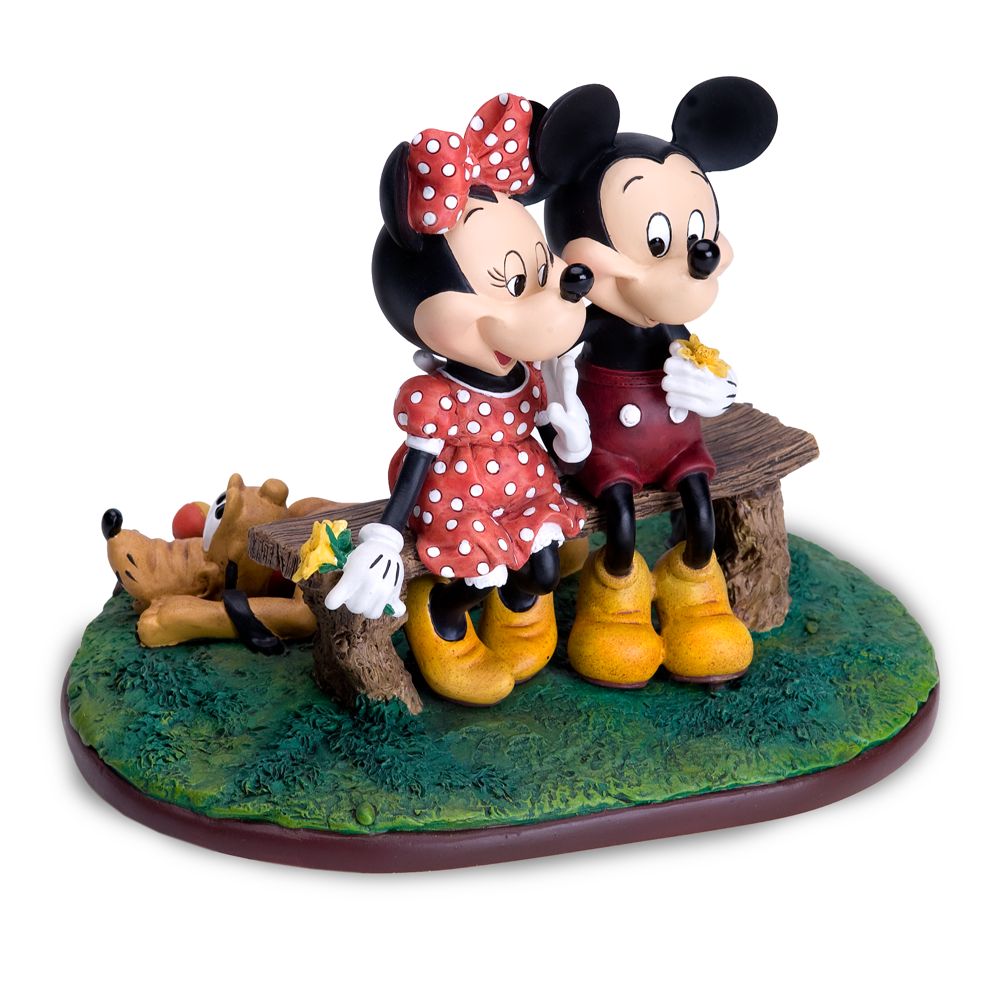 ''Puppy Love'' Mickey Mouse and Minnie Mouse Figurine
