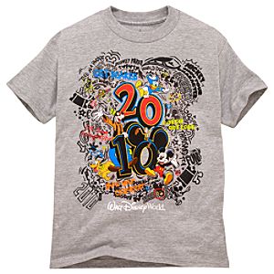 2010 Walt Disney World Resort Tee for Kids -- Gray