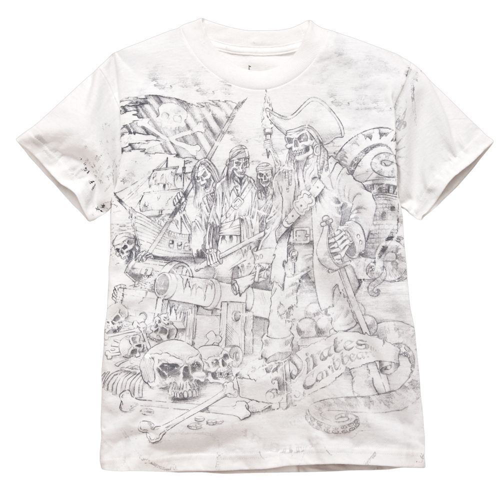 Sketch Art Pirates of the Caribbean Tee