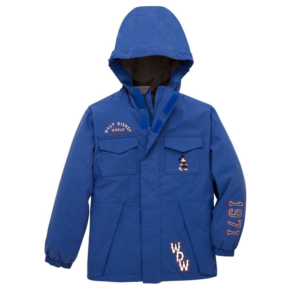 Walt Disney World Resort Hooded Mickey Mouse Jacket for Boys