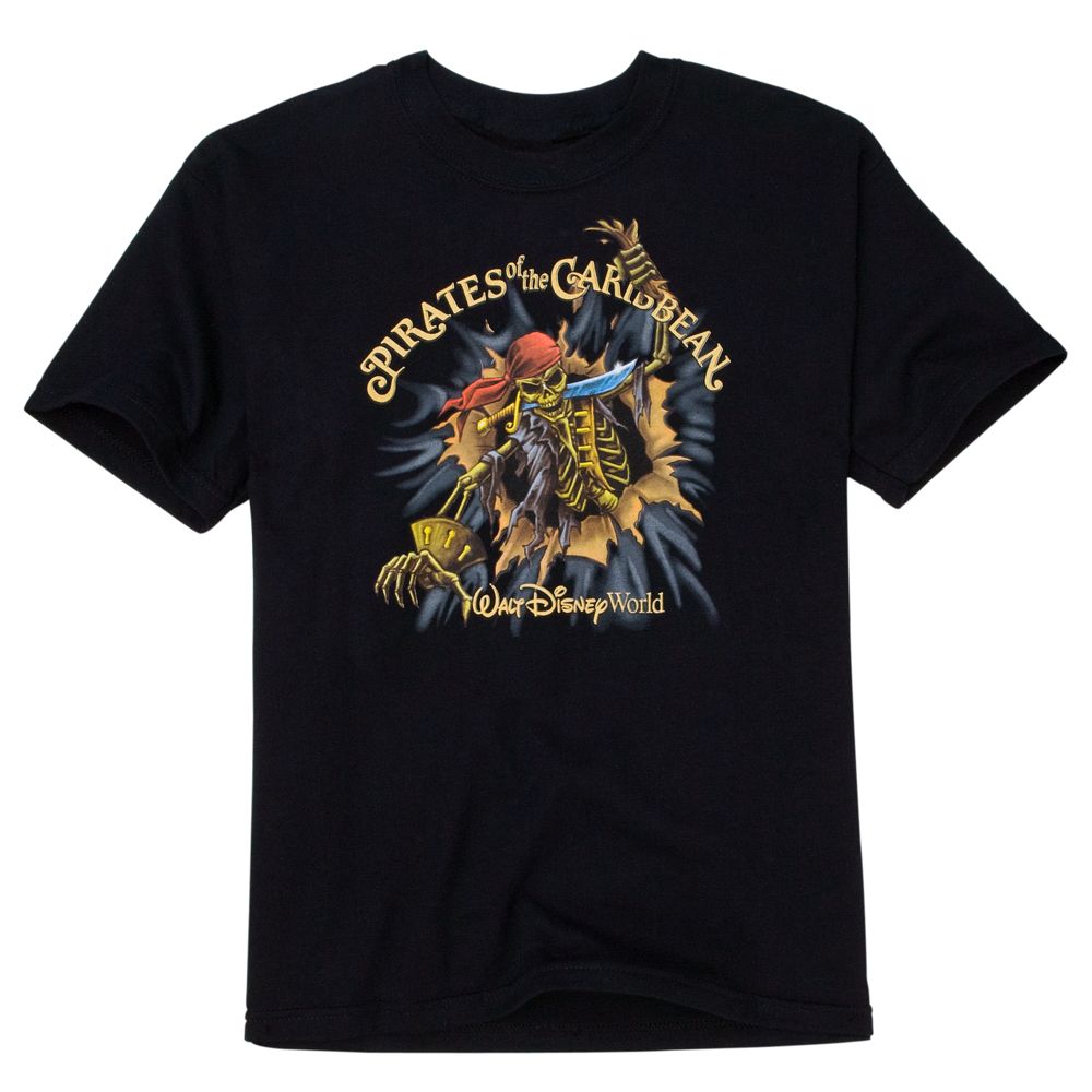 Bursting Walt Disney World Pirates of the Caribbean Tee for Boys