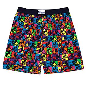 Neon Mickey Mouse Boxer Shorts