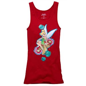 Floral Tattoo Tinker Bell Tank Top for Women