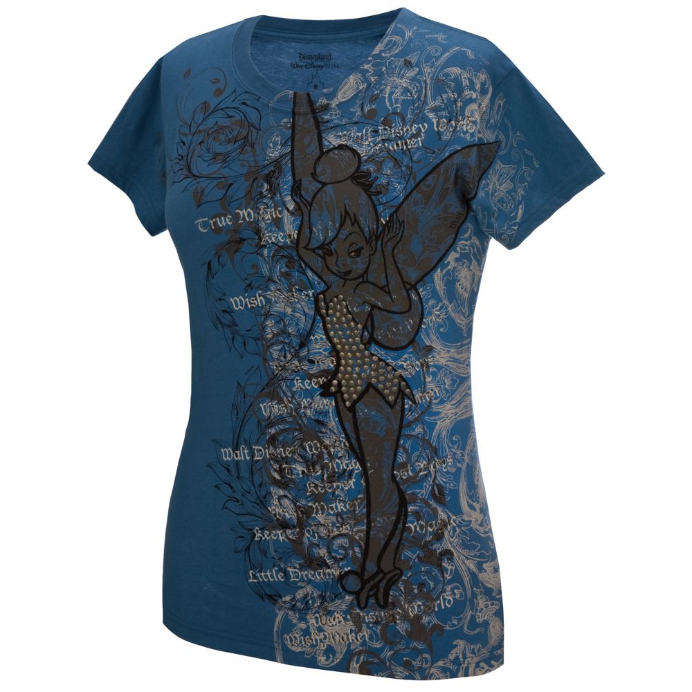 Studded Filigree Tinker Bell Tee
