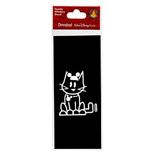 Disney Parks Authentic Family Window Decal -- Cat