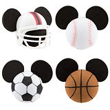 All-Sport Mickey Mouse Antenna Topper Set -- 4-Pc.