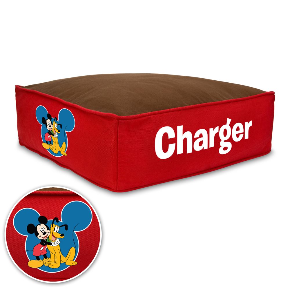 Personalized Mickey Mouse Pet Bed - Small