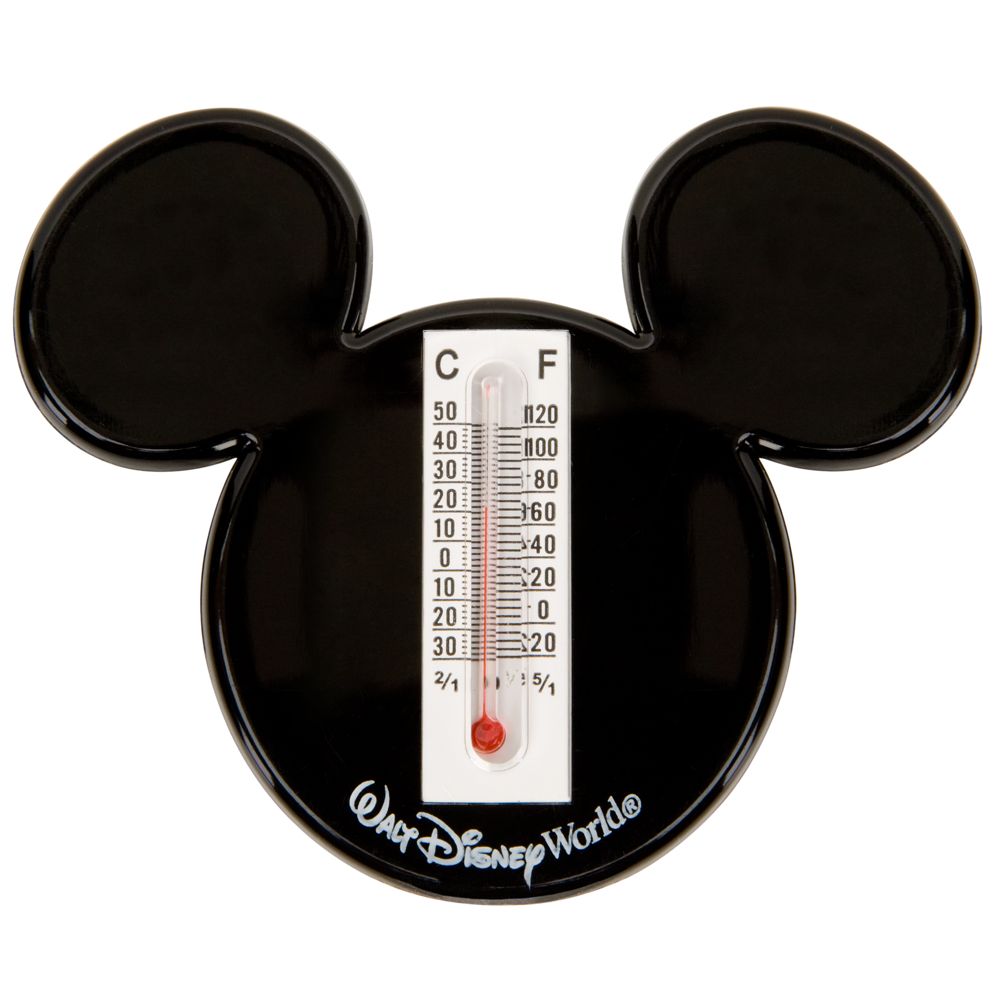 Walt Disney World Mickey Mouse Magnetic Thermometer