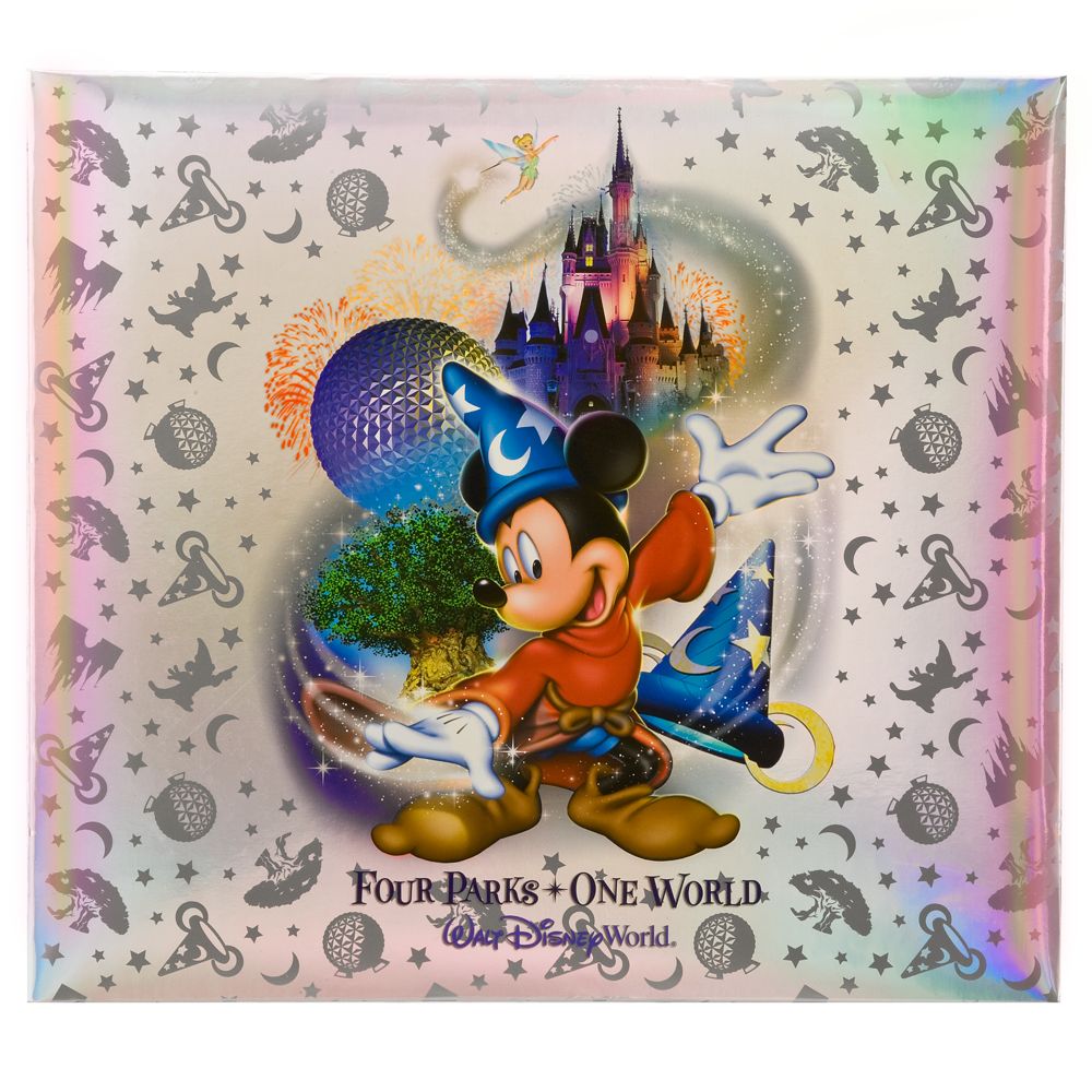 Pre-Finished ''Four Parks One World'' Walt Disney World&reg; Resort Scrapbook Album
