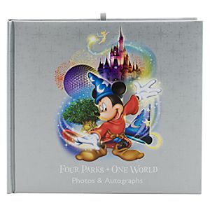 Four Parks, One World Deluxe Walt Disney World Resort Autograph Book and Photo Album