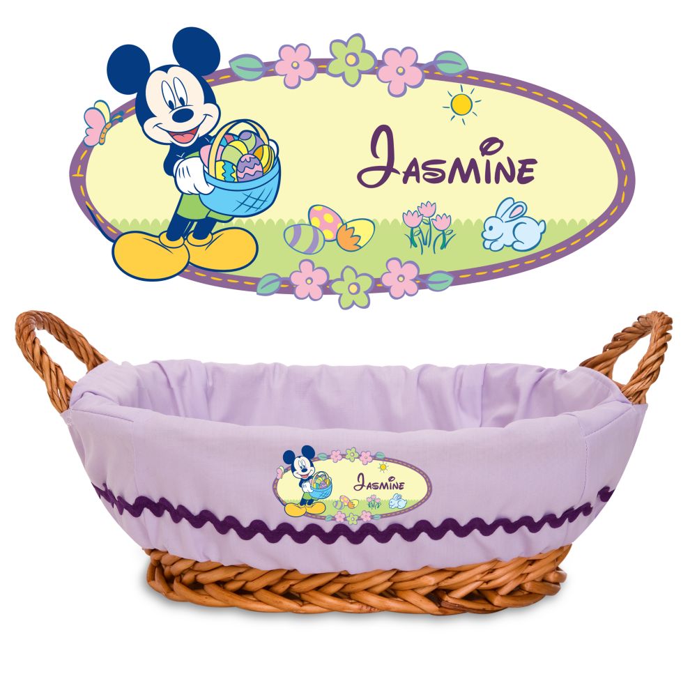 Personalized Disney Easter Basket and Liner