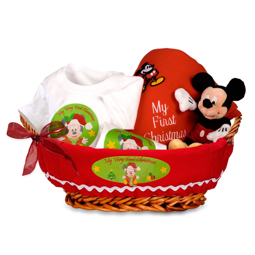 Baby's First Christmas Basket