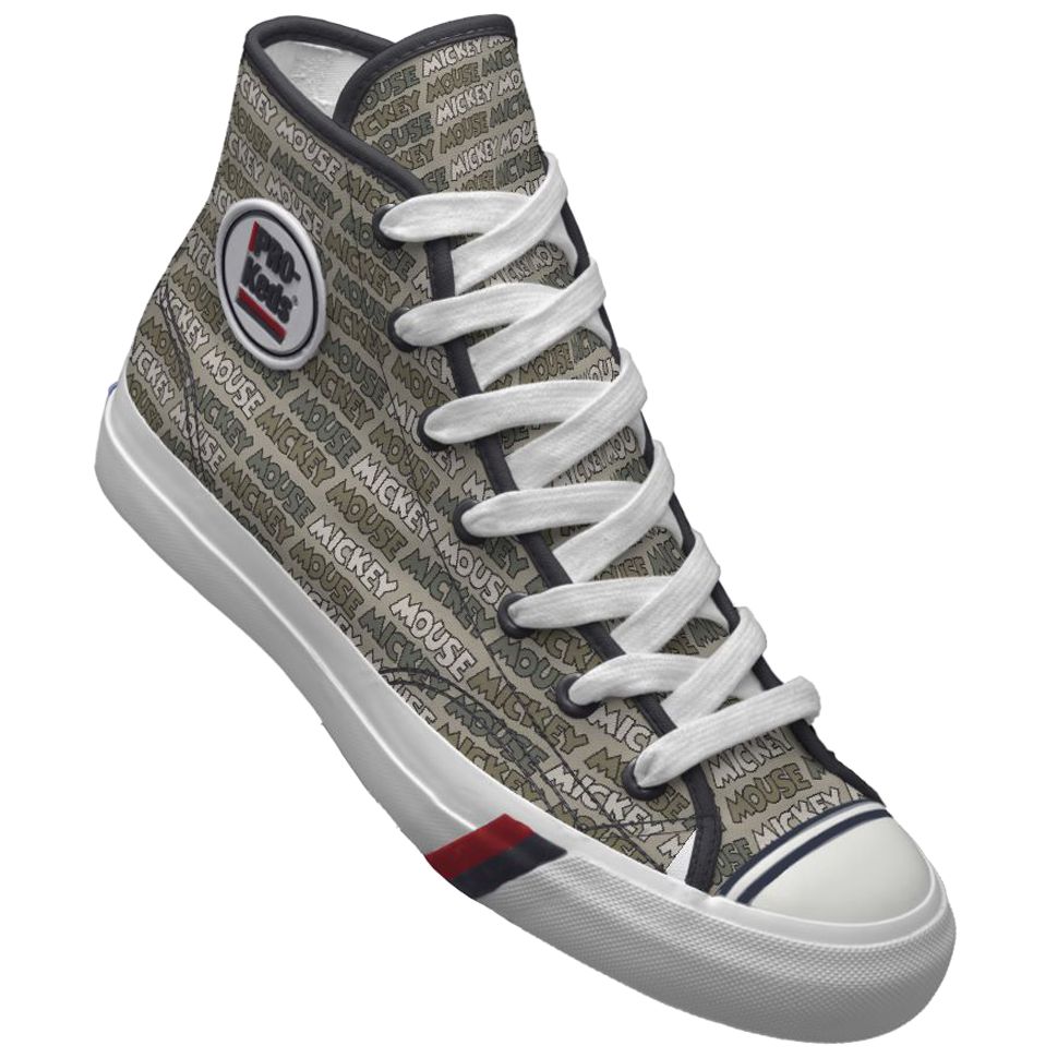 Customized Adult Logo Mickey Mouse PRO-Keds