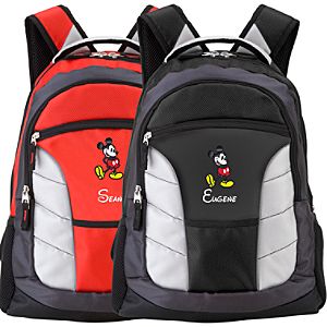 Personalized Mickey Mouse Backpack -- Large