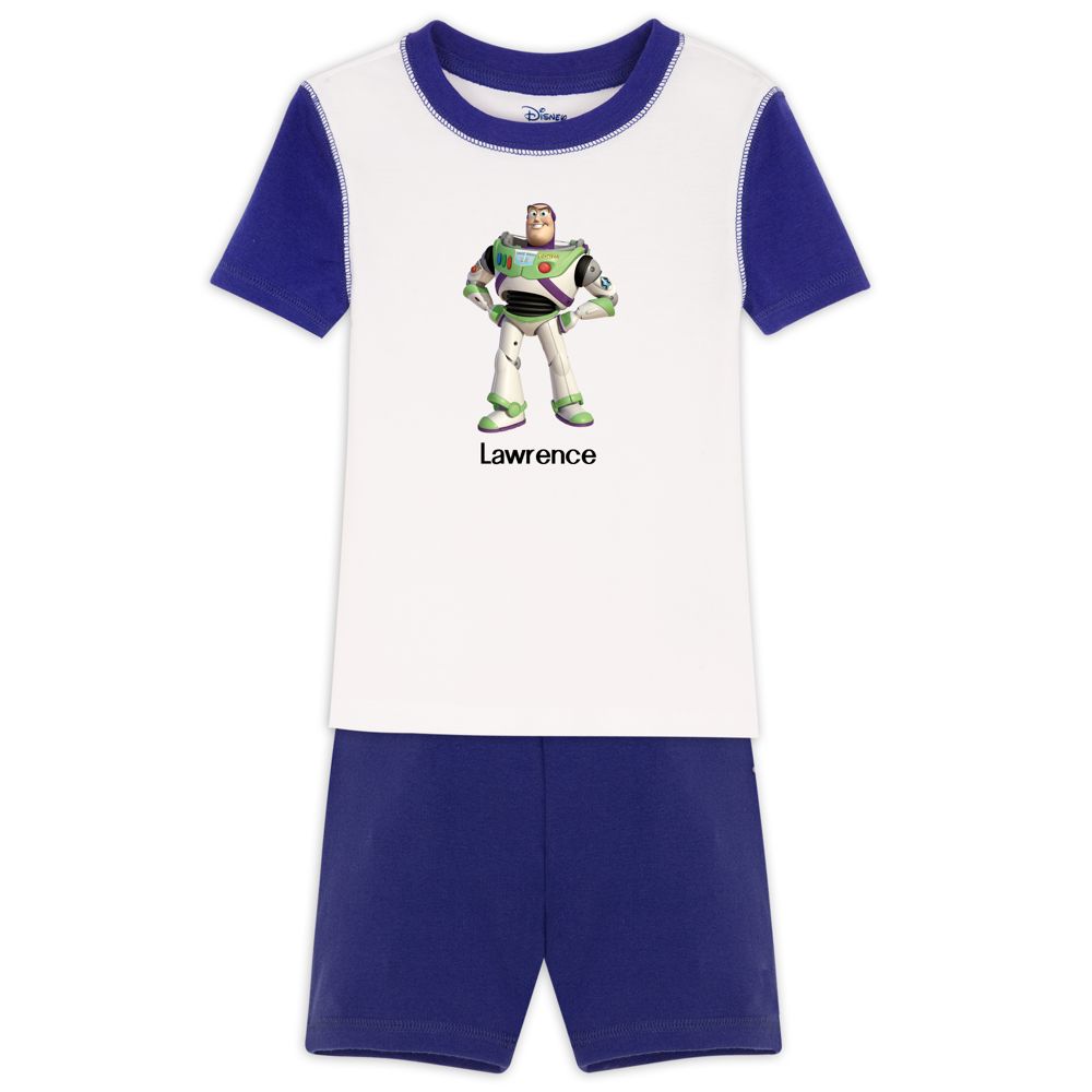 Personalized Short Buzz Lightyear PJ Pal for Boys