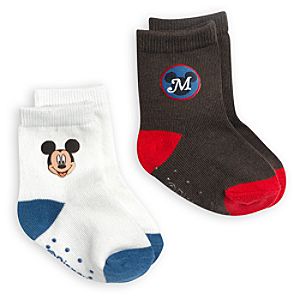 Mickey Mouse Sock Set for Baby - 2-Pack