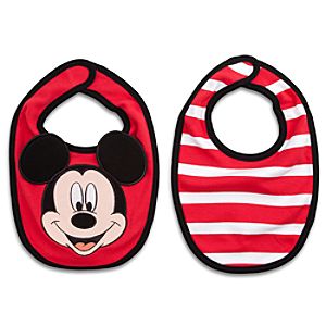 Mickey Mouse Bib Set for Baby